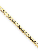 outstanding tiny yellow gold box chain kids bracelet 